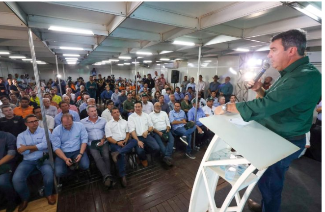 Imagem de compartilhamento para o artigo Governo de MS reduz ICMS das sucroenergéticas para 1,8%, e gigante do setor anuncia nova planta da MS Todo dia